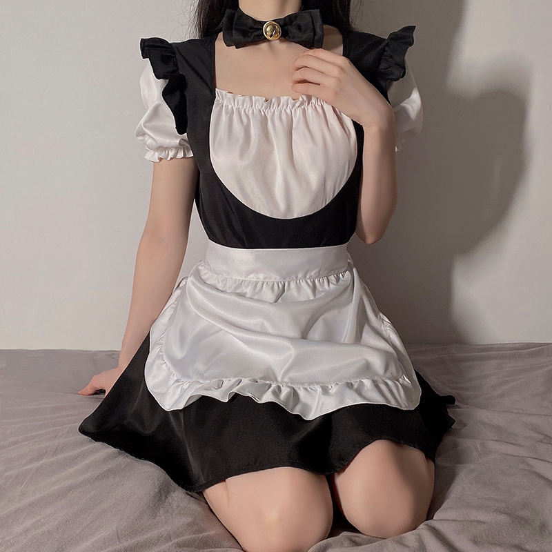 Bossman Cosplay Lingerie Role Play French Maid Servant Costume