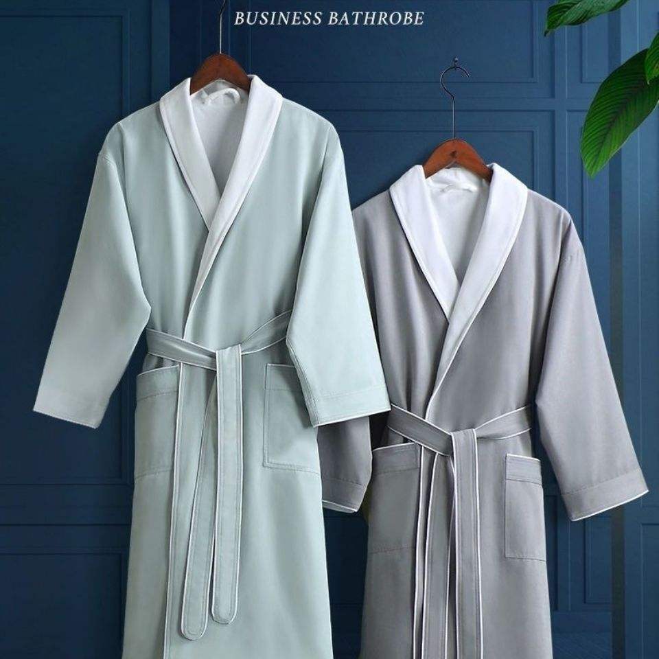 Bossman New Design High Quality Hotel Home Bath Bathrobe adult bathrobe bathing robes with belt