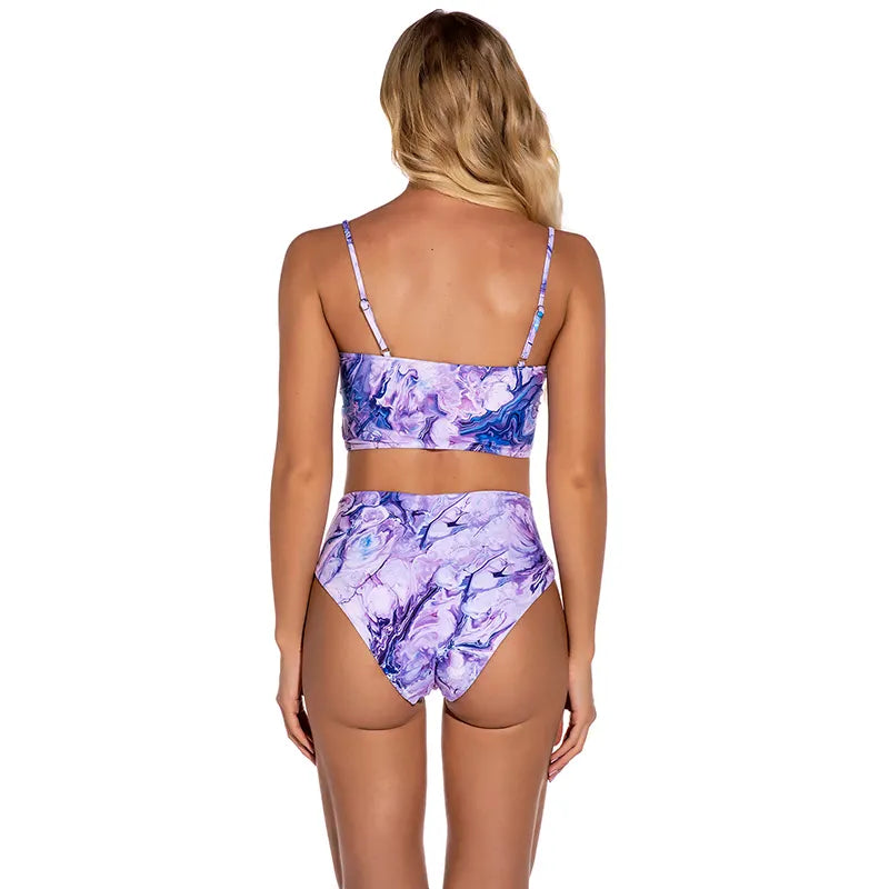 womens sexy underwear BOSSMAN Swimwear Sexy Suspenders Tie-dyed Swimsuit Bikini Bathing swimsuit womens shorts bridesmaid dresses