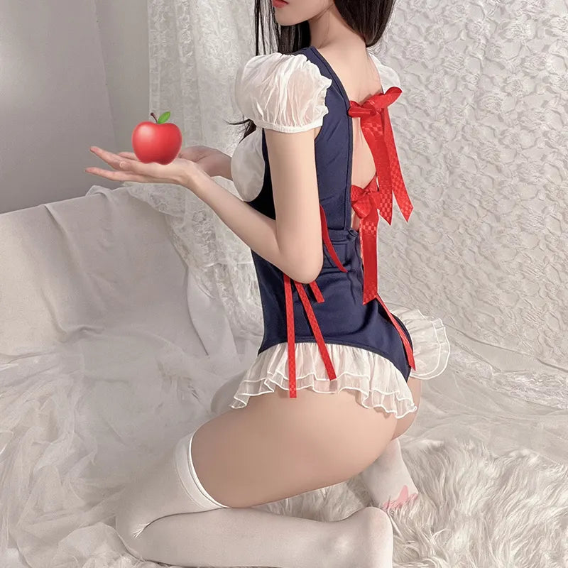 BOSMAY Spot wholesale dress-up lingerie women cosplay role play servant maid costume Valentines day gift