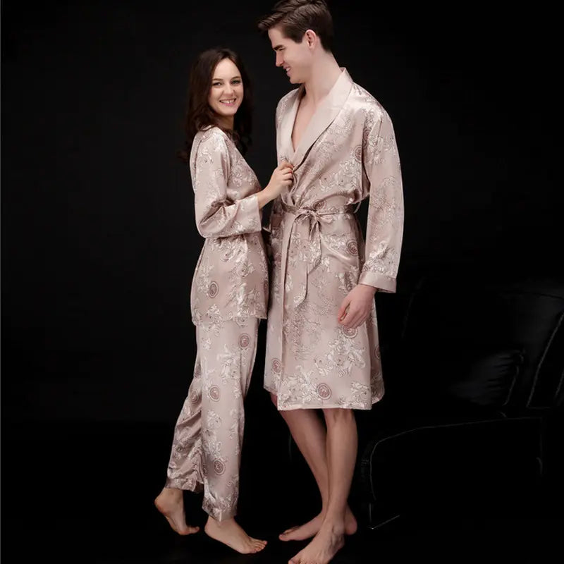 sexy costumes bridesmaid dresses Valentines Day Gift Casual Couple Clothes Matching Honeymoon Robe for Woman Men Waffle Bathrobe Sleep Wear Pajama Onesie womens sexy underwear