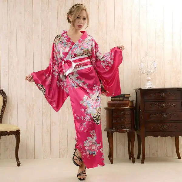Bossman Kimonos for Woman Japanese Kimono Cardigan Cosplay Japanese Yukata Female Summer Beach Kimono