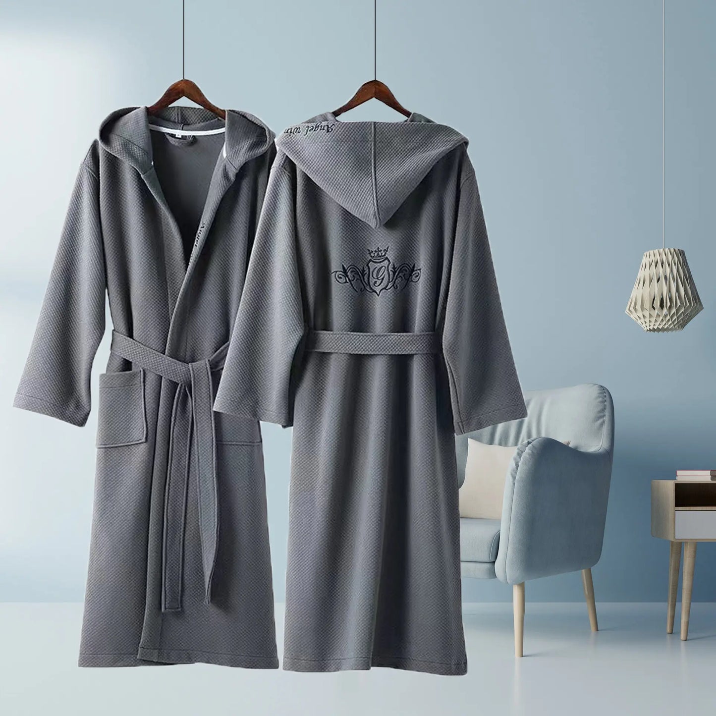 Bossman Bridal Shower Gift Men's Women's Home Wear Warm Nightrobe Bathrobe
