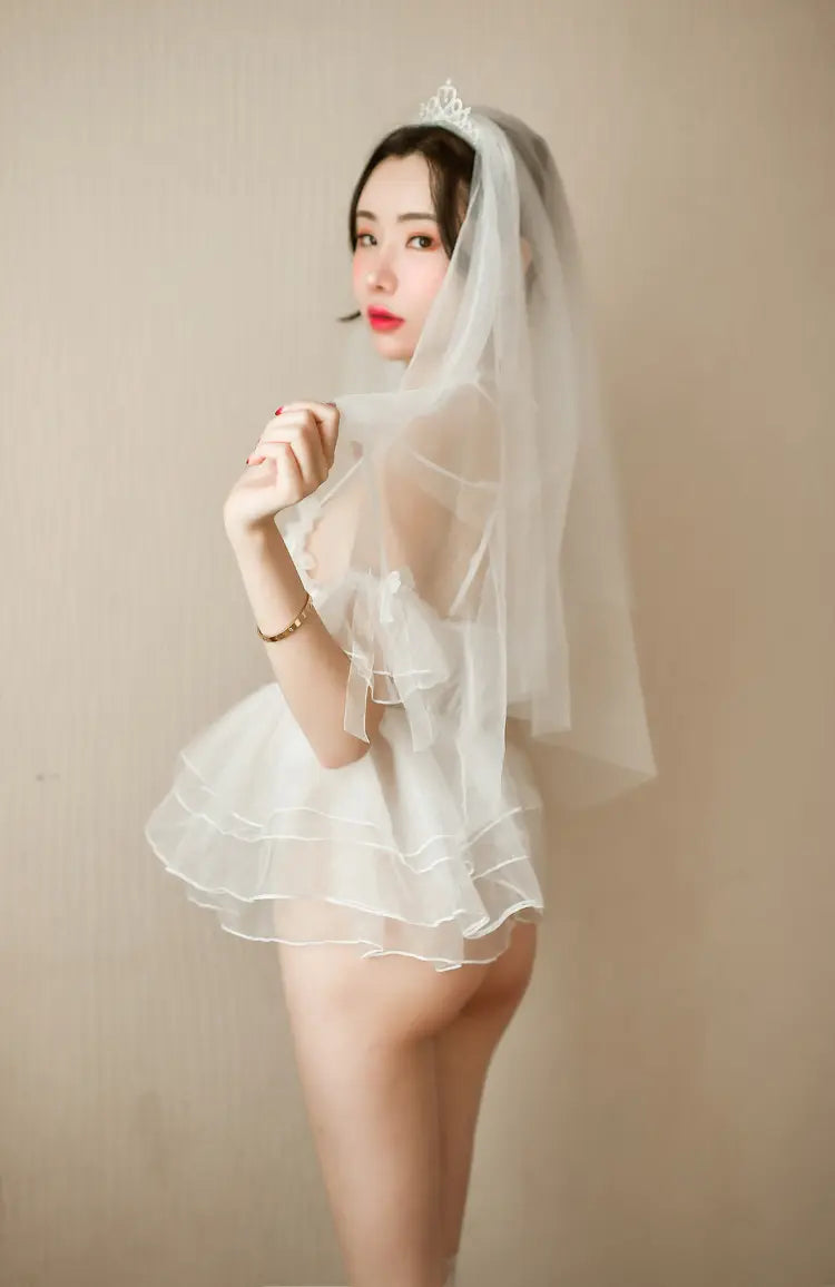 Women's Maid Outfit wedding Dress roleplay