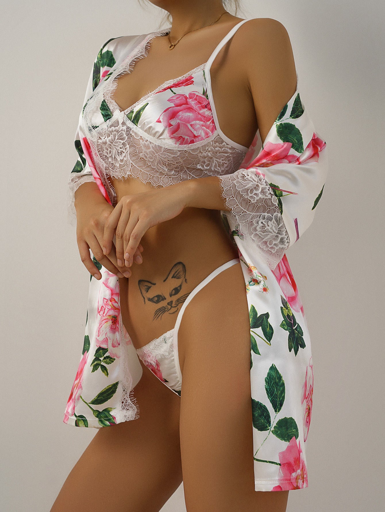 womens sexy underwear Bossman Wholesale Plus Size New Design Women Floral Print Silk Satin Kimono Bathrobe SPA Floral Sleepwear Pajamas bridesmaid dresses