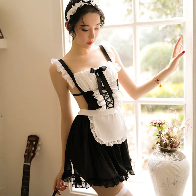 womens sexy underwear Bossman Hot Designer Customize Sexy Lingerie Women Cosplay French Maid Uniform Sexy Costumes bra