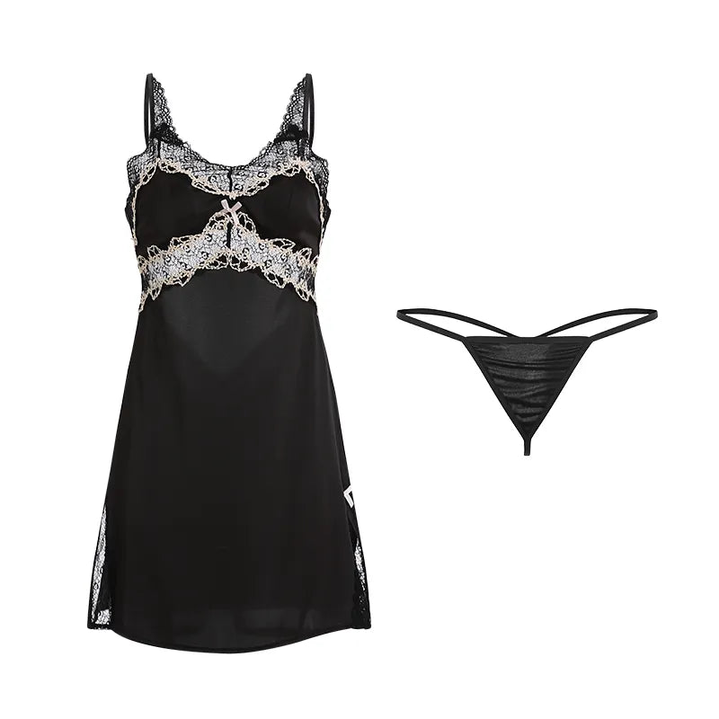 Bossman New Hot Sexy Sleepwear Women French Romantic Night Dress