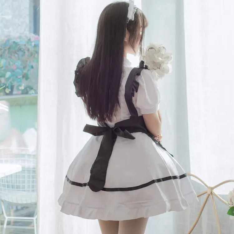 Bossman Hot Sale Sexy Costumes Maid Uniform Adult Costume Maid Apron set French Maid Uniform