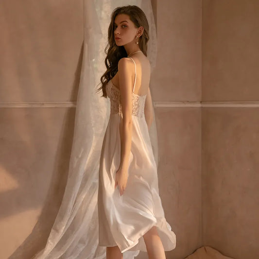 Bossman new design sexy long backless babydoll dress with hollow out design lingeries womens sexy underwear