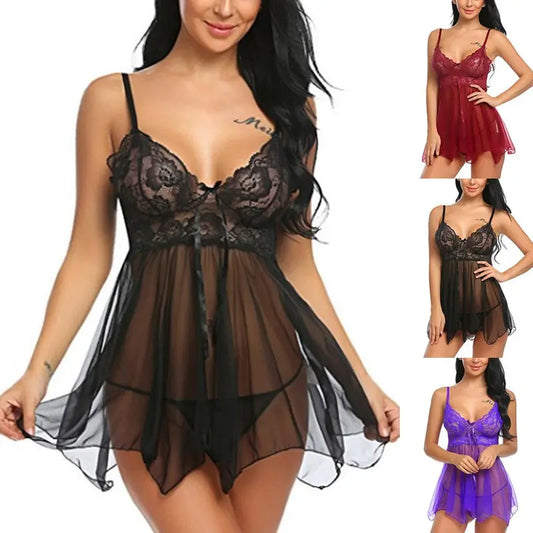womens sexy underwear Bossman Summer Women Lace Dress Sexy Backless V-neck Beach Dresses Plus Size Bowknot plus size women's dresses bra