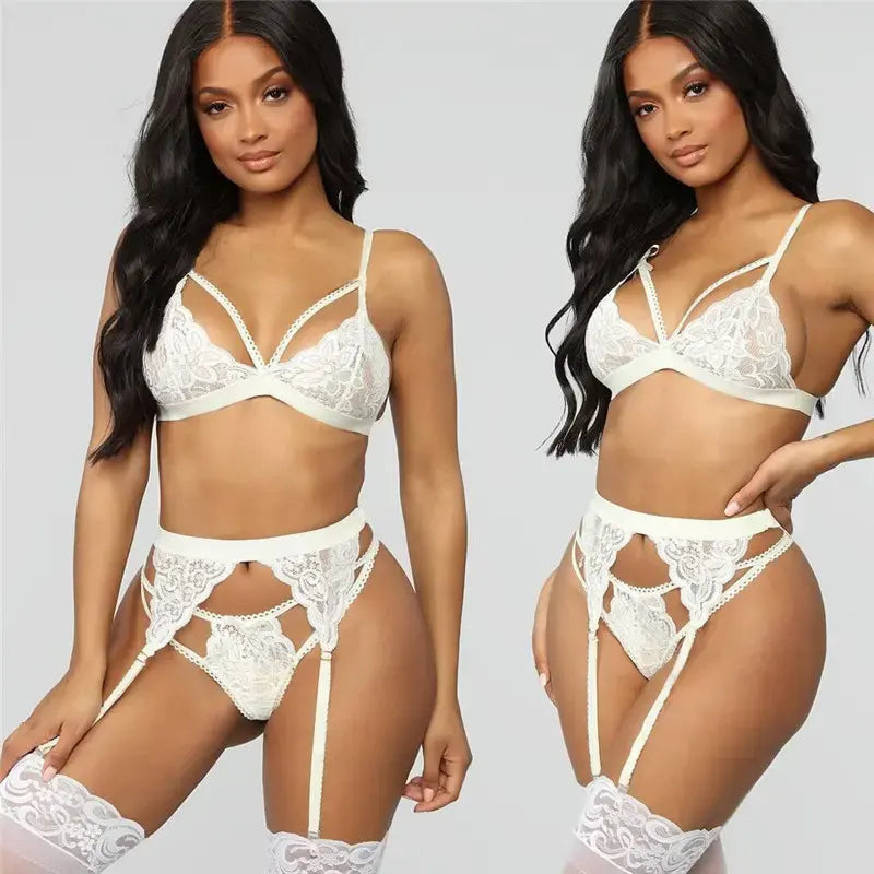BOSSMAN Breathable Panties Wholesale luxury lace lingeries for sex sexy mature valentines Lingerie bodysuits Women