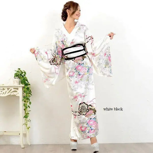 Bossman high quality Japanese kimono traditional bathrobe animation performance suit stage performance cloth role playing wear