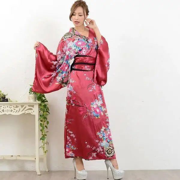Bossman Comfortable and Stylish hot japanese kimono Japanese Kimono home service pajamas Kimono