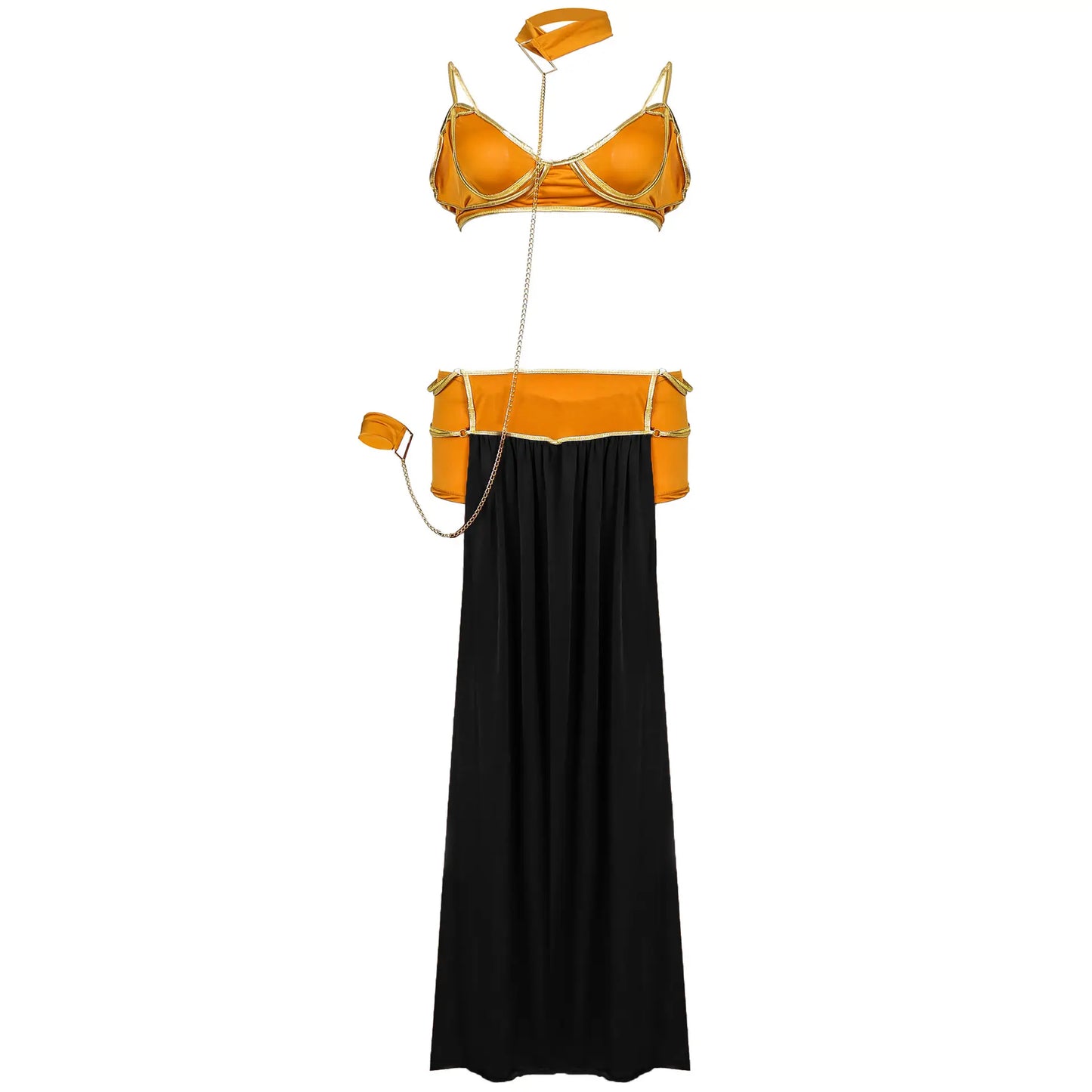 Bossman Sexy Lady Costume Cosplay Customized The Arab Dress Key Character Women Polyester Halloween Costume SKIRTS Nun Costumes