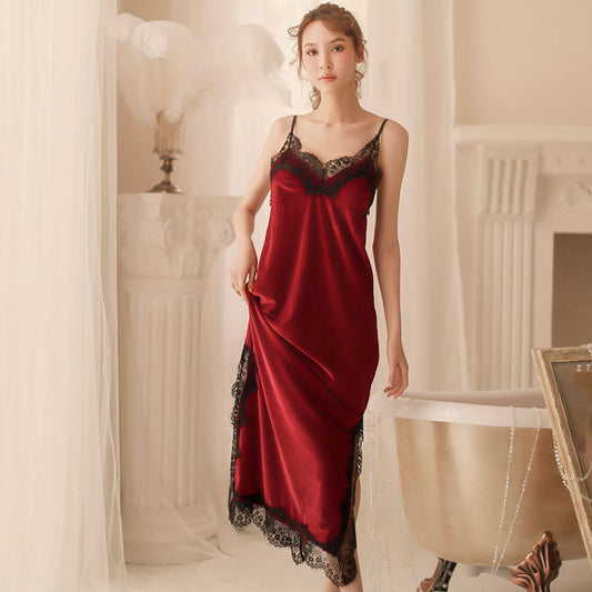 Bossman Evenings Women's High Split Long Formal Party Dress Evening Gown Sleeveless V Neck Split Evening Cocktail Long Dress