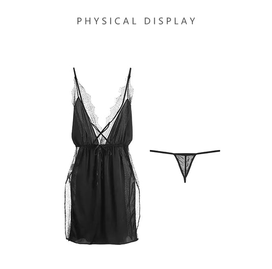 Bossman Hot China Wholesale Women Sleepwear Night Gown Chemise Lingerie Lady Nighties
