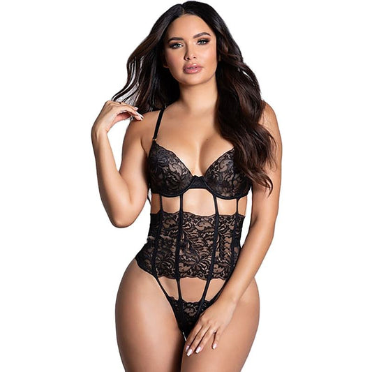 Bossman Hot Selling Transparent Sexy Girls Bodysuit Lace Teddy Lingerie Sets Women's Underwear Sexy Babydolls Erotic Underwear