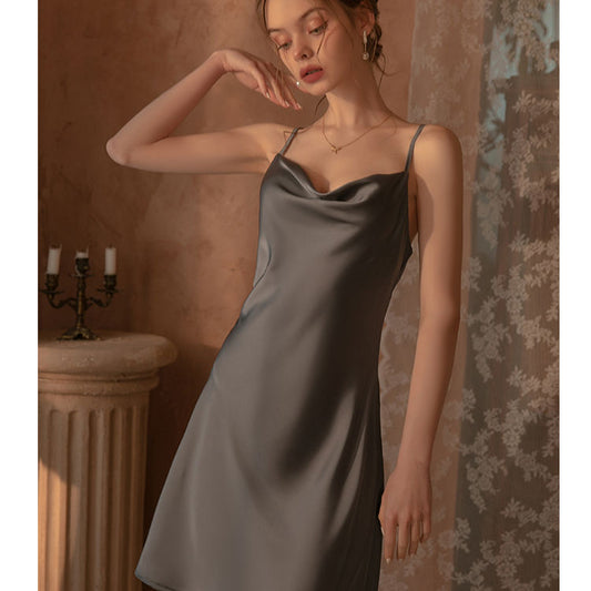 Bossman hot sale Lingerie Womens Lounge Dress Nightgown Sexy Sleeveless Nighty for Women