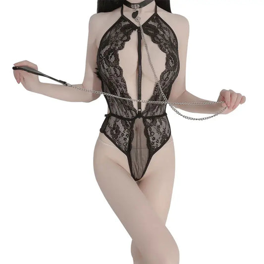 womens sexy underwear BOSSMAN Women Hot Sexy Bodysuit Lace Halter Snap Crotch Teddy Nightwear bridesmaid dresses