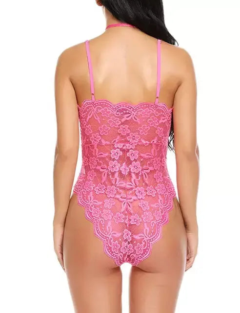 Bossman Wholesale lingerie sexy hot transparent teddy lingerie bodysuit for women