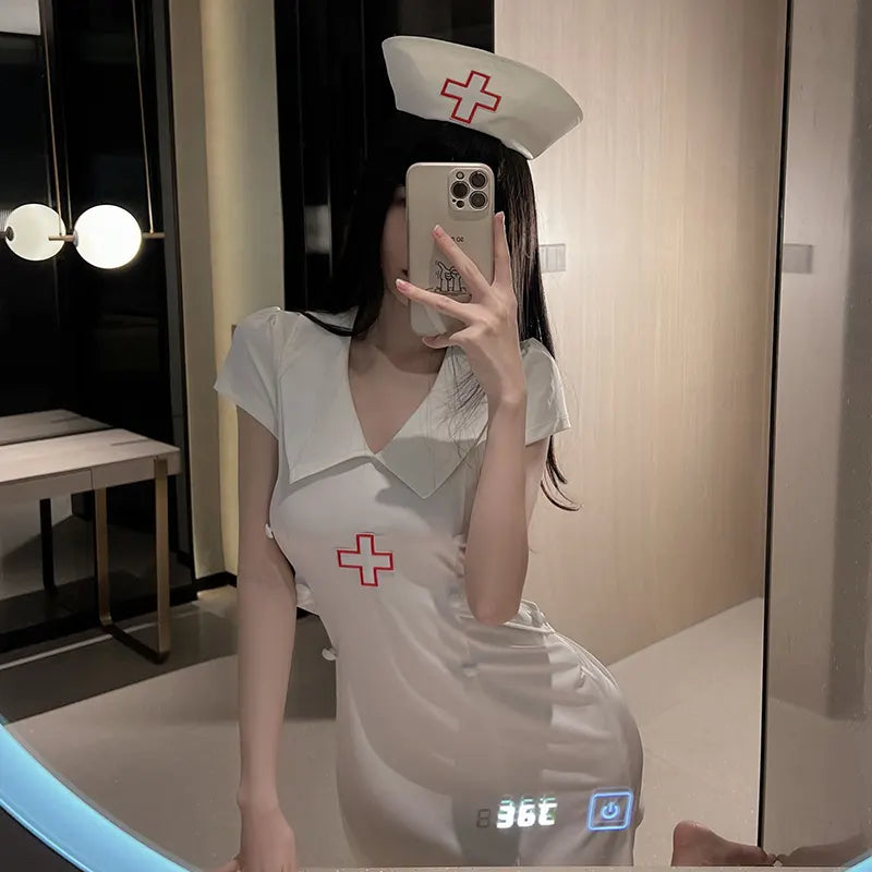 Bossman sexy cosplay Stewardess uniform women erotic costume lingerie sexy underwear lingerie hot role play policewoman uniform