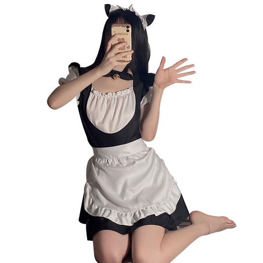 Bossman Cosplay Lingerie Role Play French Maid Servant Costume