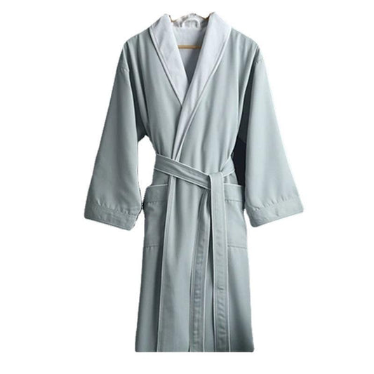Bosmay Plush Lined Microfiber Luxury Bath Robe Unisex Robe for Women/Men 5 Star Hotel Robe Dual Layer Unisex Bathrobe