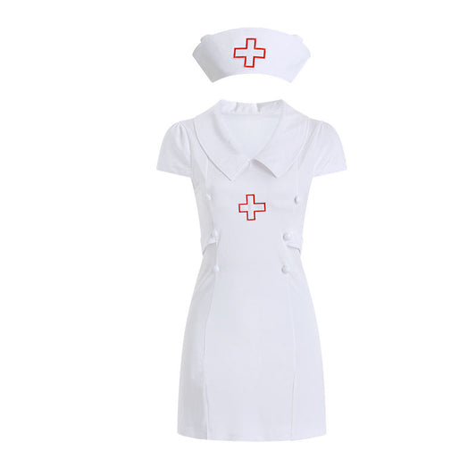 Sexy underwear nurse uniform role-playing business wear women's suit BSM1691