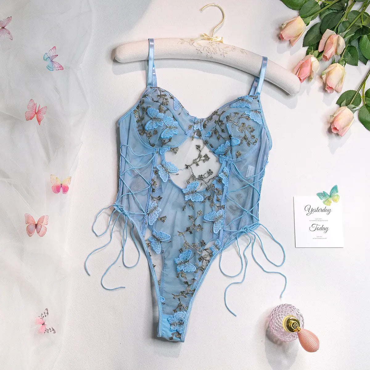 Bossmay Wholesale Hot Sale XXXL Lingerie Sexy Plus Size One Piece Embroidery Lace Bodysuit for Women