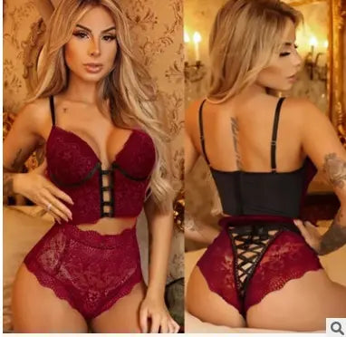 Bossman Girls Lace Pantie and Bra Sets Japanese Mature Women Sexy Lingerie Set bra brief set