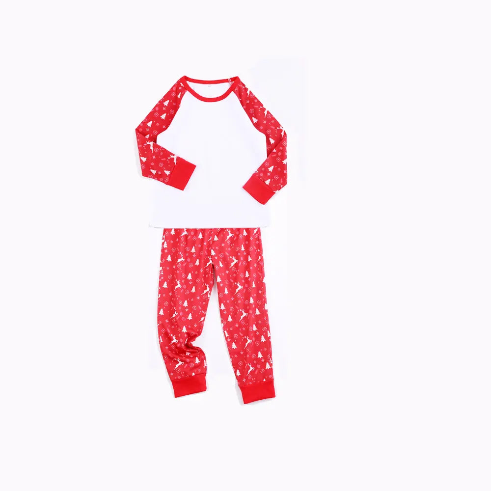 Bosmay Christmas Pijamas Kids Baby Custom Blank Xmas Christmas Pajamas Matching Family Christmas Pajamas