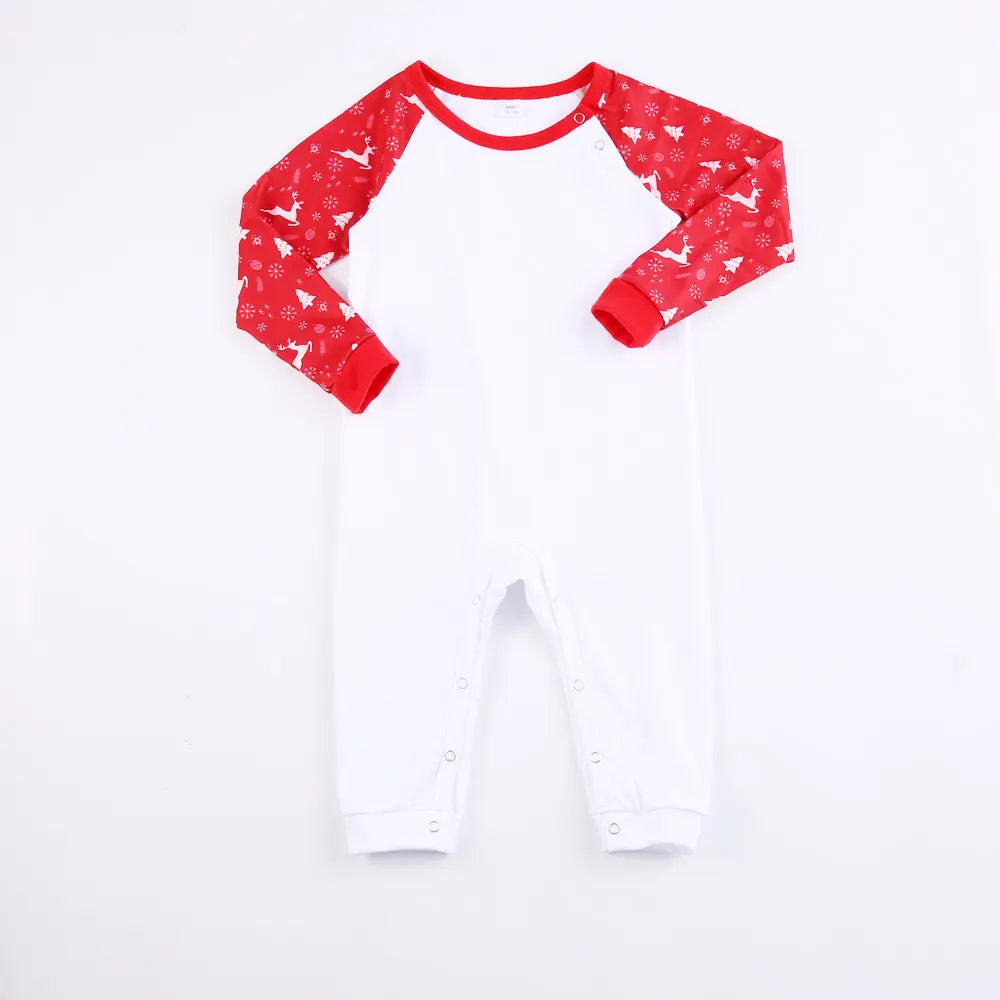 Bosmay Christmas Pijamas Kids Baby Custom Blank Xmas Christmas Pajamas Matching Family Christmas Pajamas