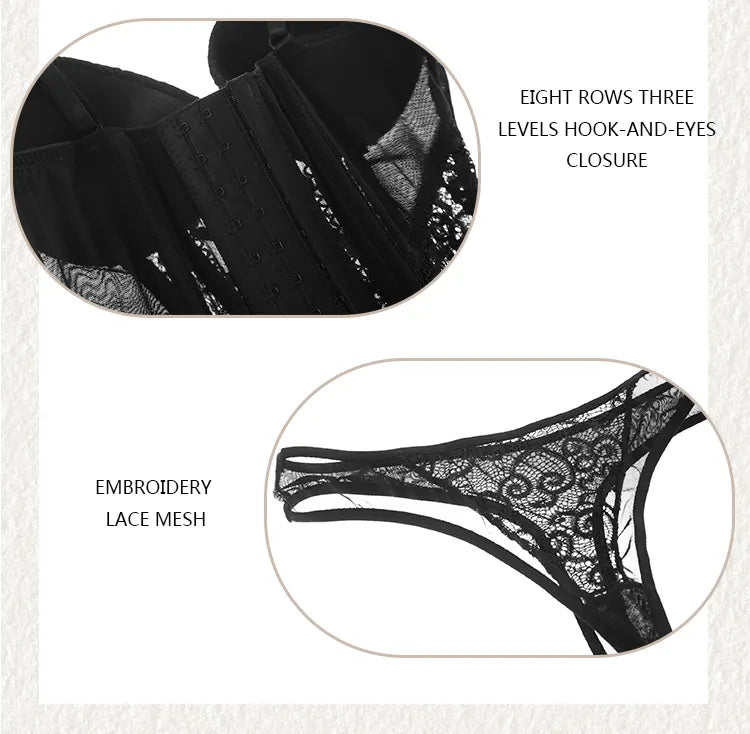 Bossman wholesale lingerie onlinewholesale Lace Garter Belt Padded Corset Bodyshaper pretty girls sexy lingerie